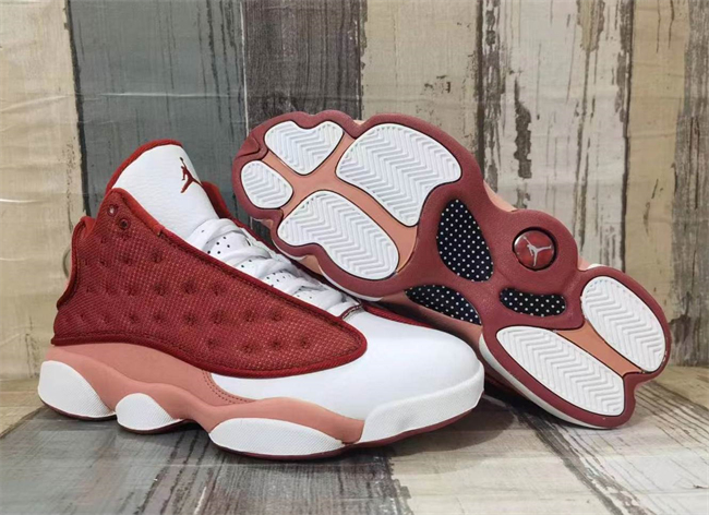 Men's Running Weapon Air Jordan 13 Red Shoes 067